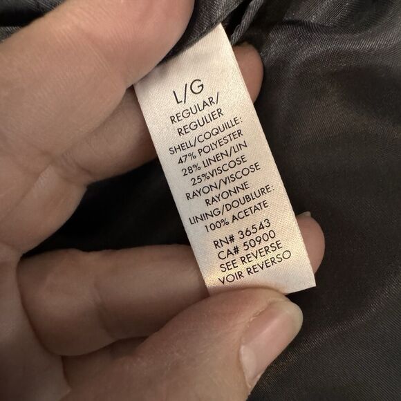 Calvin Klein Sz L / 42R Men's Blazer 2-Button Front Single Vent Sportcoat Blazer - Picture 6 of 12